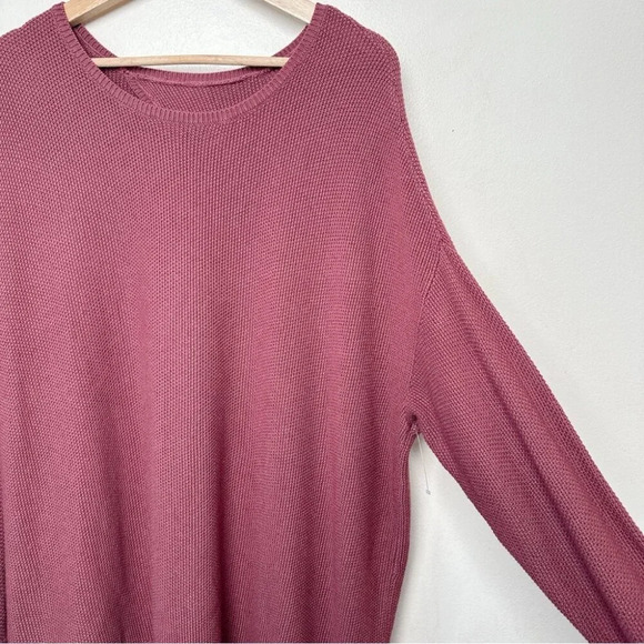 Lululemon Womens 16 Cashlu Crossover Back Sweater Smoky Red - Picture 5 of 14